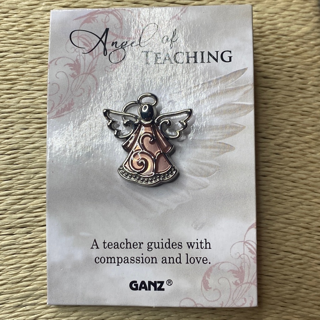 2/$15 Ganz Angel Of Teaching Pin Back